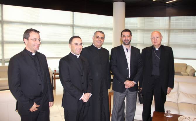 لقاء مع الأب رمسين الحاج موسى حول مؤتمر الإعلام المسيحي العربي في الأردن