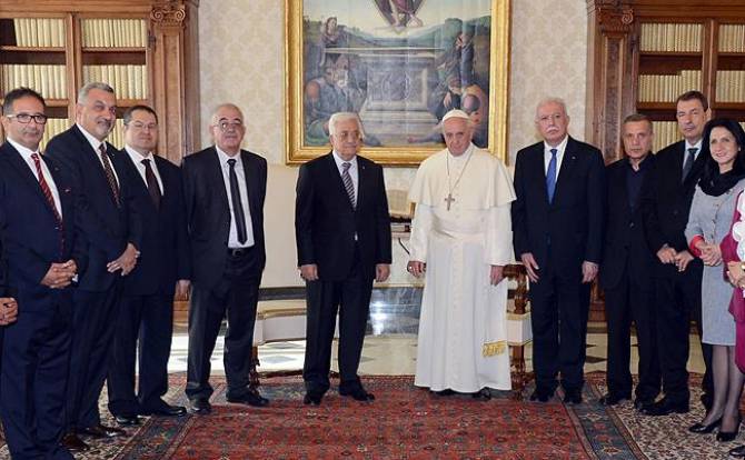من وحي زيارة الرئيس الفلسطيني أبو مازن لقداسة البابا فرنسيس