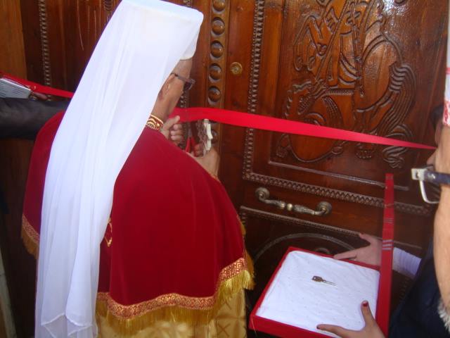تدشين وتكريس كنيسة الشهيد مارجرجس للأقباط الكاثوليك – ببلاو