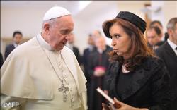 البابا فرنسيس يستقبل رئيسة جمهورية الأرجنتين