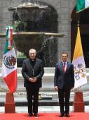 لقاء الكاردينال بارولين مع الرئيس المكسيكي بينيا نييتو ووسائل الإعلام