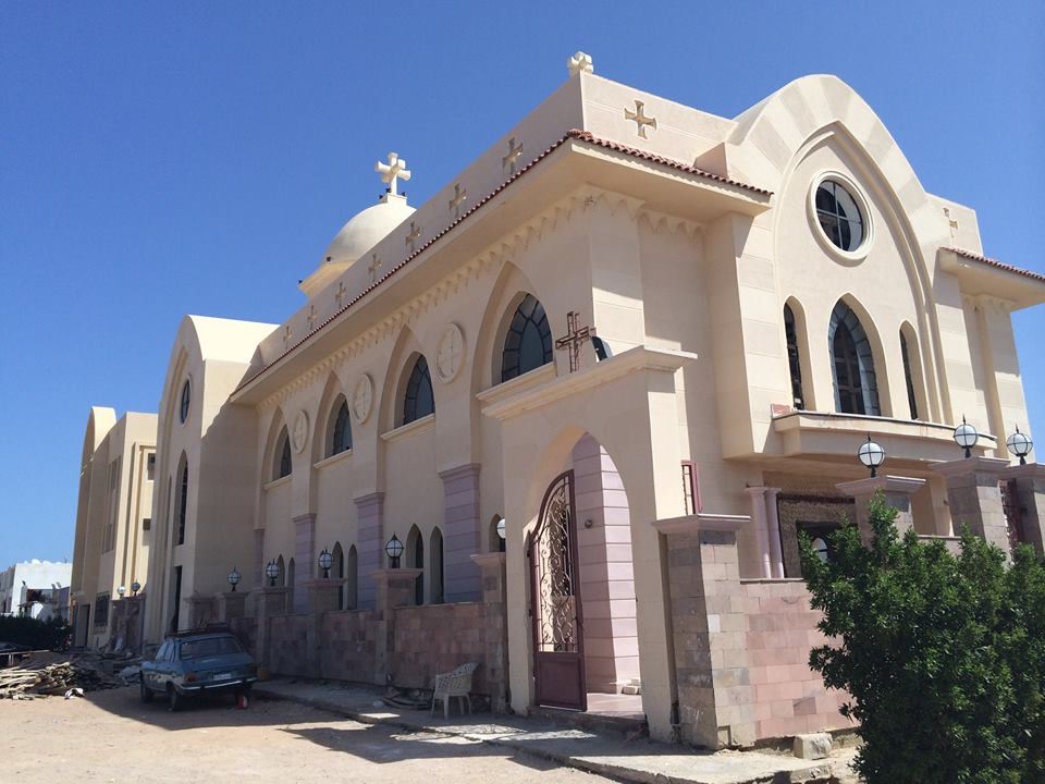 تدشين وافتتاح كنيسة السيدة العذراء ملكة السلام بشرم الشيخ
