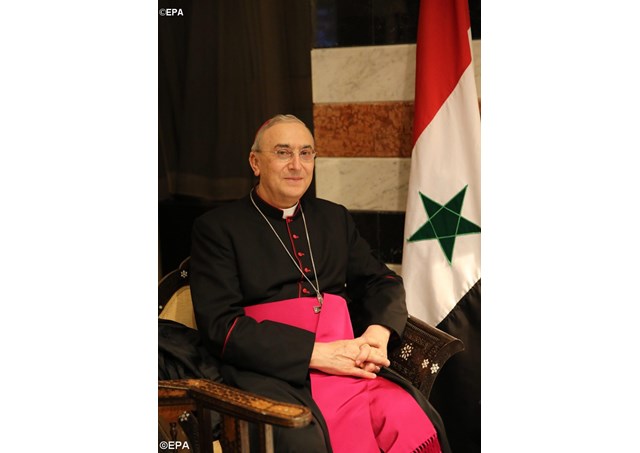 مقابلة مع السفير البابوي في دمشق حول آخر التطورات في سورية