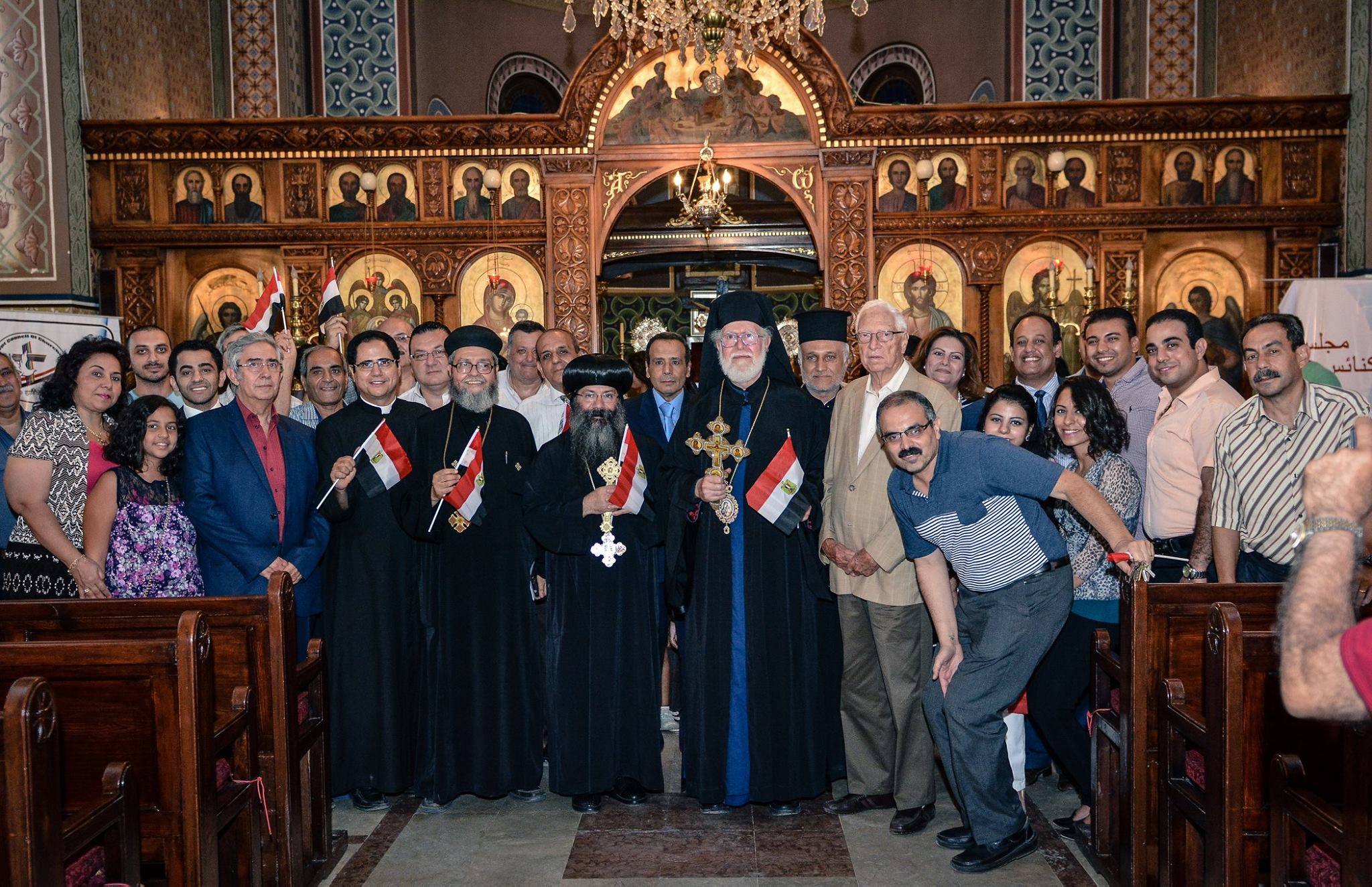 مجلس كنائس مصر فى أمسية صلاة من أجل مصر