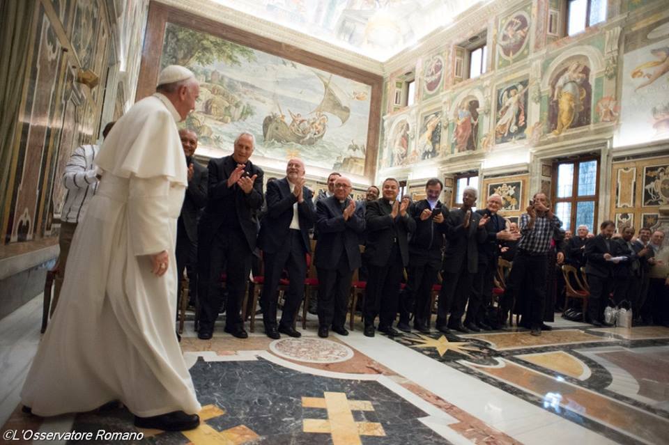 البابا يستقبل المشاركين في المجمع العام لرهبانية مرسلي قلب يسوع