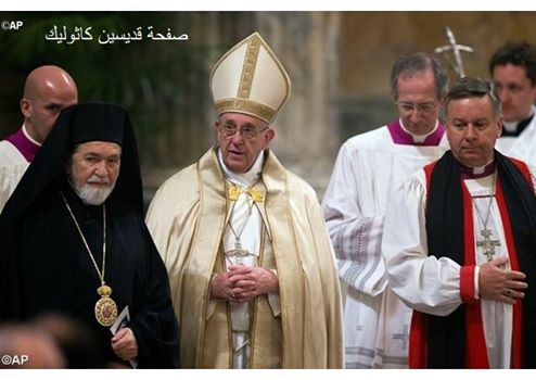 البابا يترأس صلاة الغروب في بازيليك القديس بولس في ختام أسبوع الصلاة من أجل وحدة المسيحيين