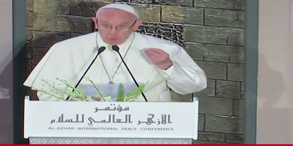 Speech of the Holy Father Meeting with political and civil authorities