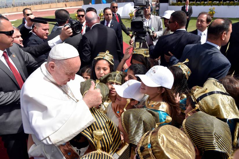 عظة البابا في القداس الإلهي بإستاد الدفاع الجوي في القاهرة