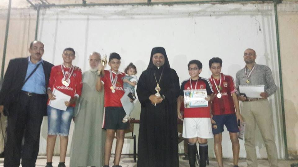 جمعية القديس منصورباسوان  تفتتح الدورة الرياضية الأولى لصيف 2017