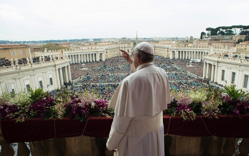 رسالة قداسة البابا فرنسيس إلى مدينة روما والعالم