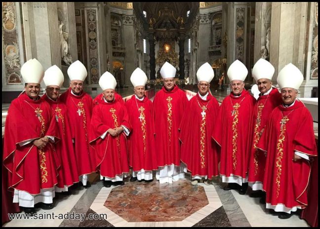 الكرادلة الجدد يحتفلون مع قداسة البابا بعيد الرسولين بطرس وبولس